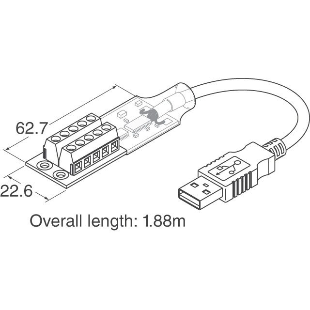 DLP-IO8-G DLP Design Inc.  Cartes et kits d'évaluation et de démonstration